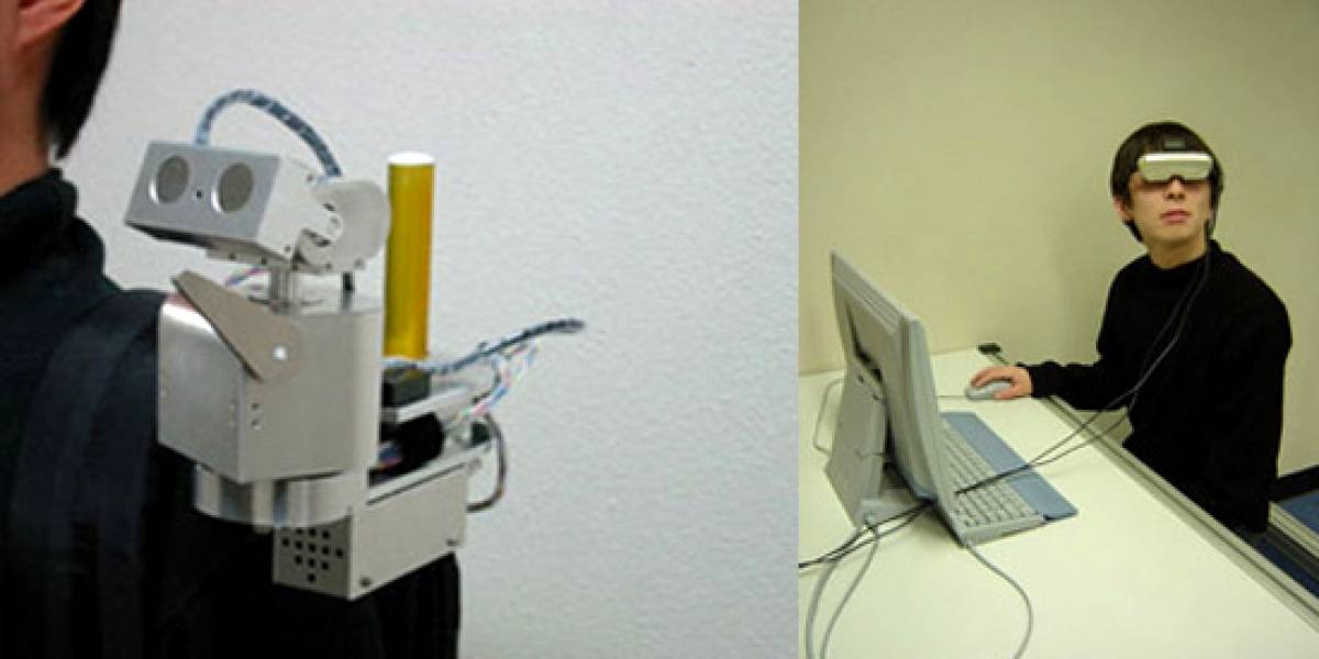 Telecommunicator T1: Robot de telepresencia que permite "llevar" a tus amigos en el hombro