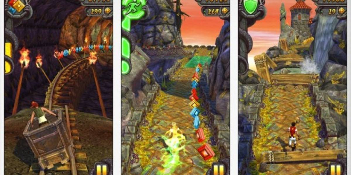 Temple Run 2 para iOS llega a las 20 millones de descargas en sólo 4 días
