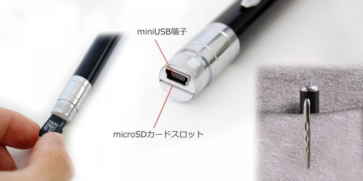 CES10: Lapicera espía con cámara HD