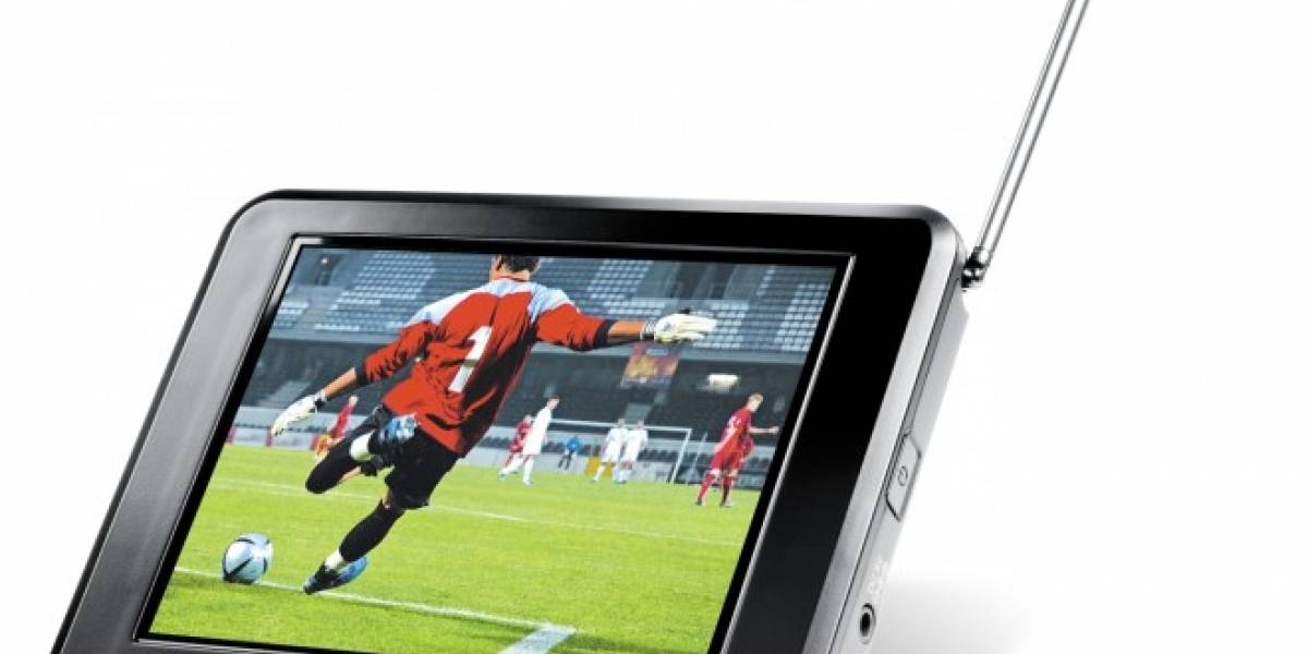 TPD 100: Televisor portátil para ver partidos mientras caminas
