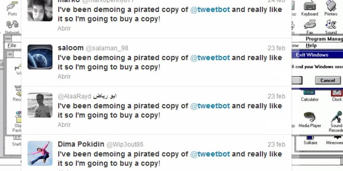 Tweetbot acusa vía Twitter a usuarios que usan la versión pirata de la aplicación