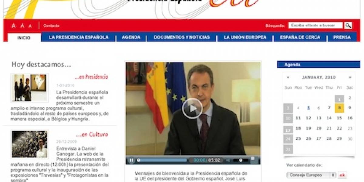 La web de la presidencia española en la UE no fue hackeada