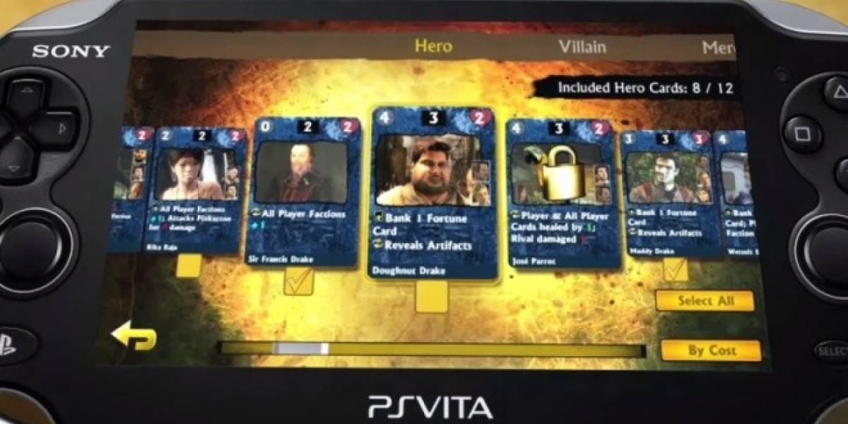 Uncharted: Fight for Fortune ya es oficial, es un juego de cartas