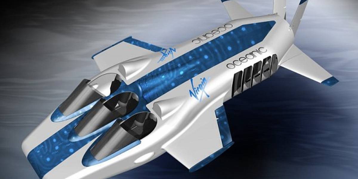 El nuevo juguete de Richard Branson: el avión submarino
