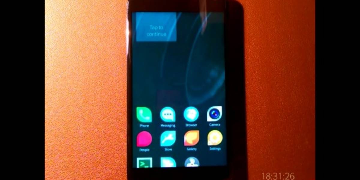 Sailfish OS corriendo en un Nexus 4