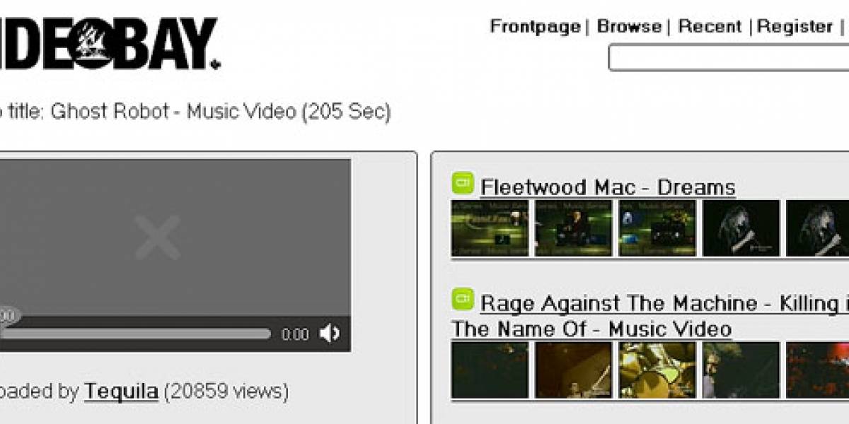 VideoBay: ¿La competencia "pirata" de Youtube con HTML5?