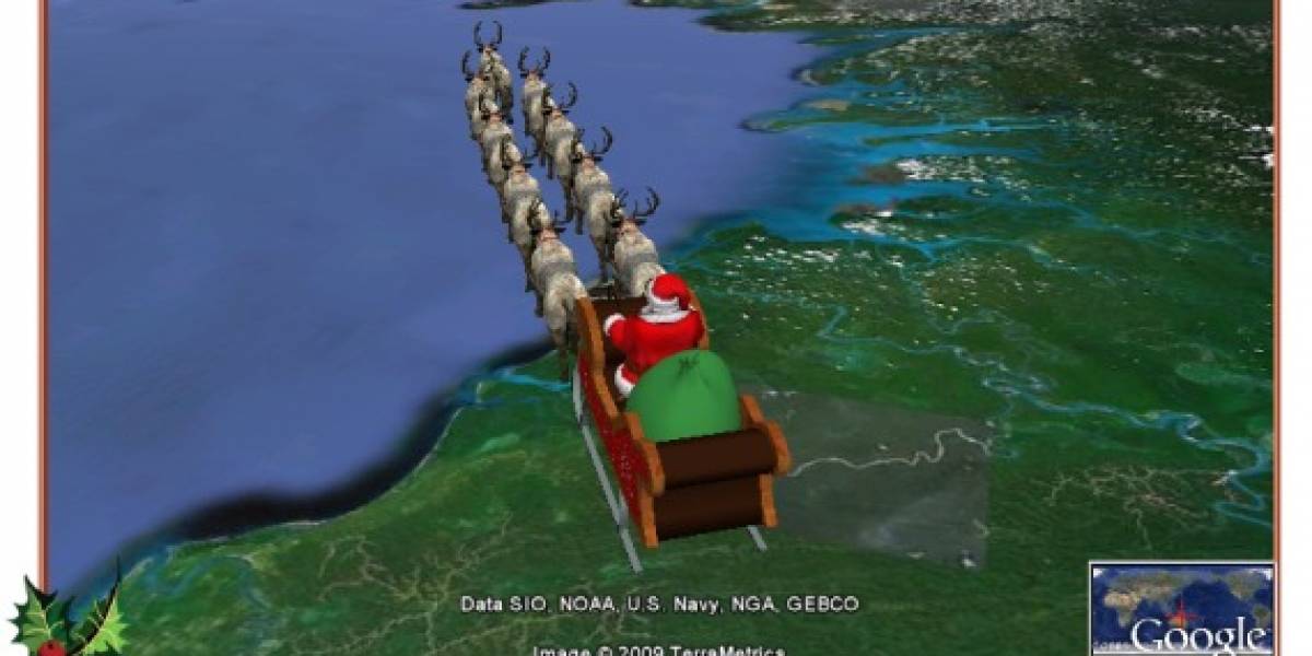 Recuerda que puedes seguir al Viejito Pascuero por Internet