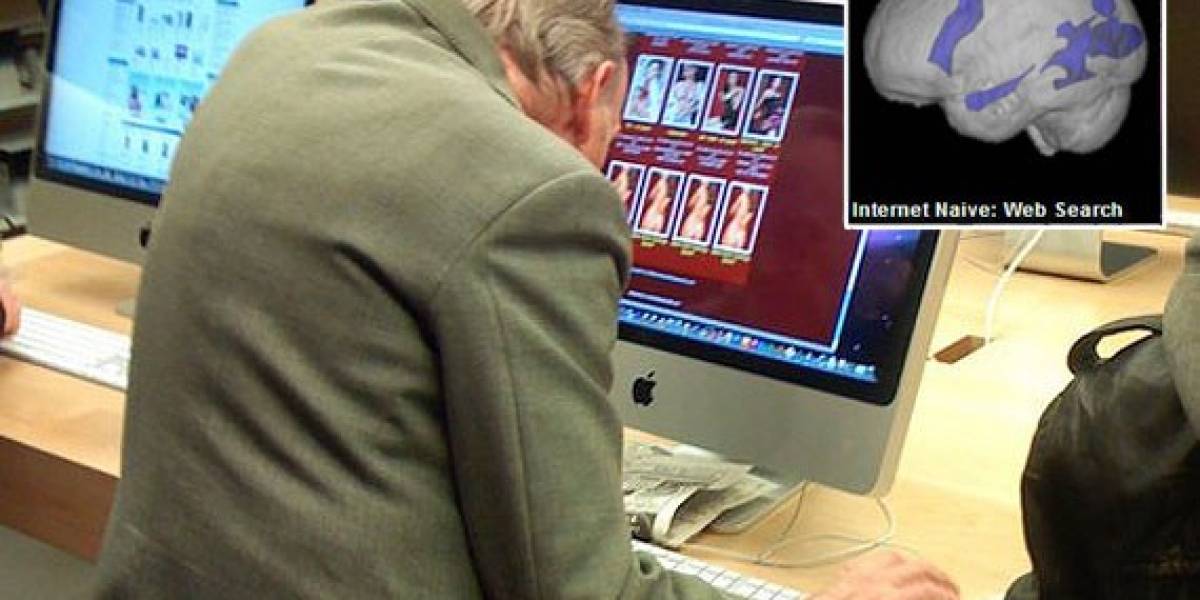 Buscar en Internet es bueno para el cerebro de tu abuelo