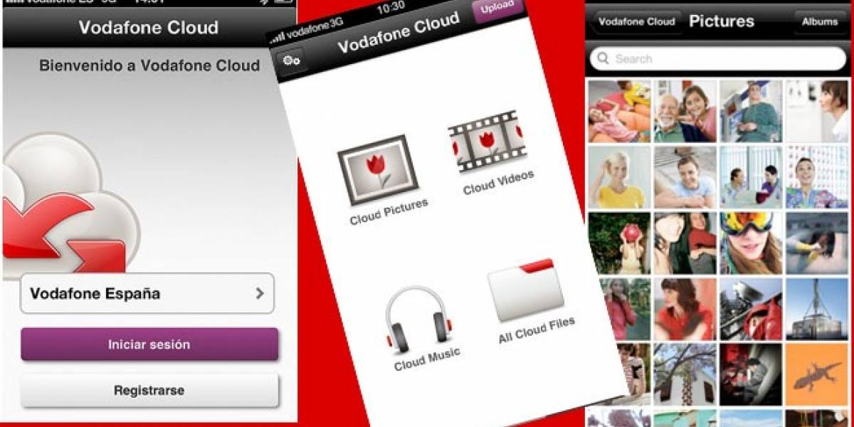 España: El servicio de almacenamiento Vodafone Cloud llega a terminales iOS