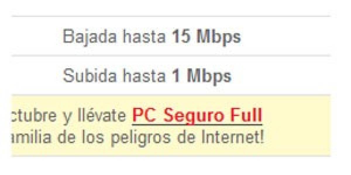 Chile: VTR lanza plan de internet de 15 Mbps