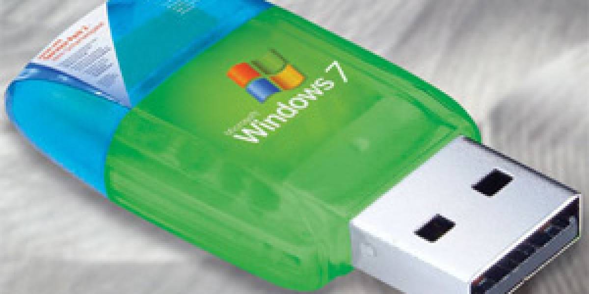 Futurología: Microsoft venderá Windows 7 en flash drives