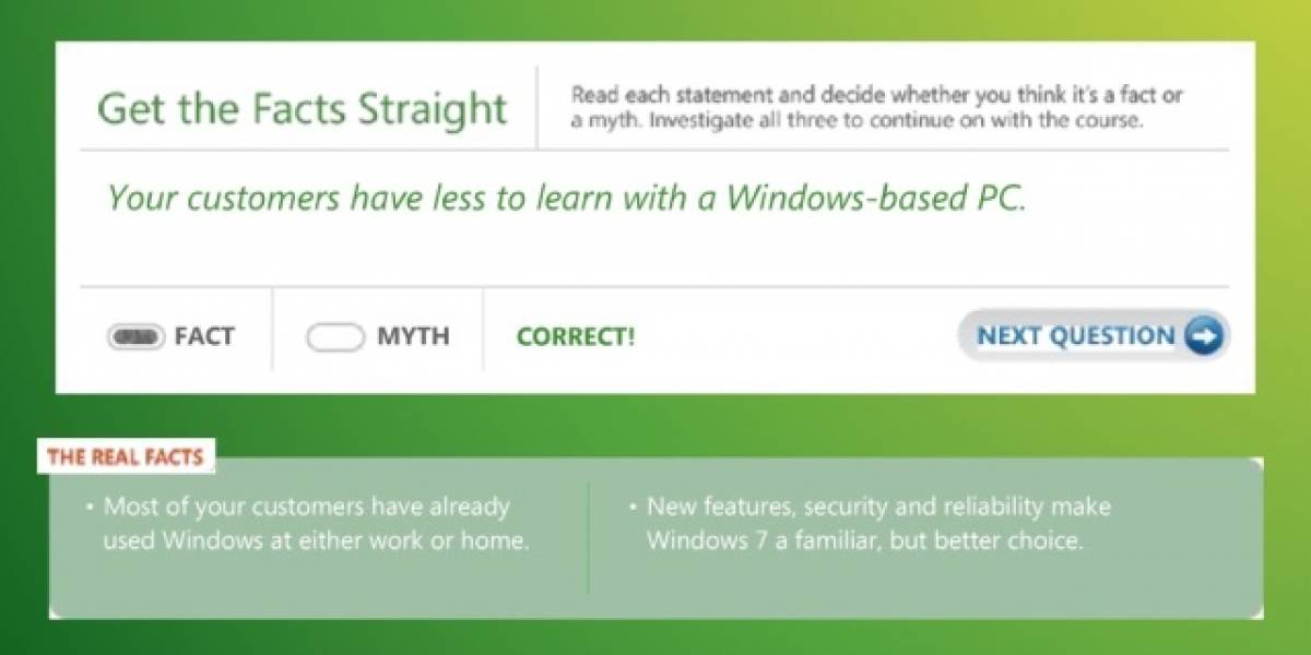 Windows 7 también es la mejor alternativa frente a Mac... según Microsoft