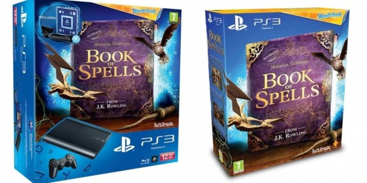 Wonderbook: Book of Spells llegará en un solo paquete junto a la nueva PS3