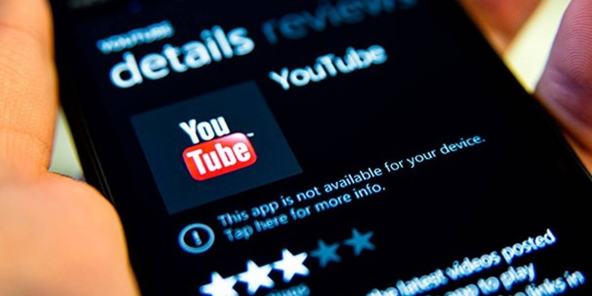 Finalmente, Google ayudará a Microsoft a crear aplicación de YouTube para Windows Phone