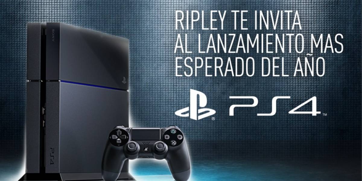 Ripley celebará lanzamiento de PlayStation 4 con exhibiciones y sorteos