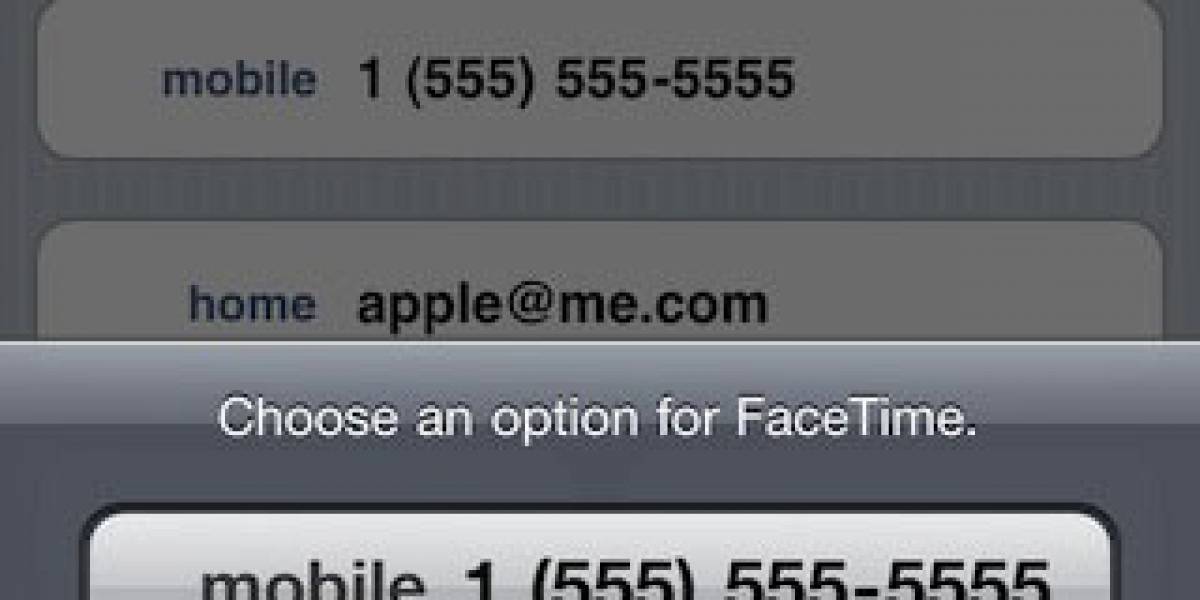 iOS 4.1 beta revela FaceTime usando correo electrónico