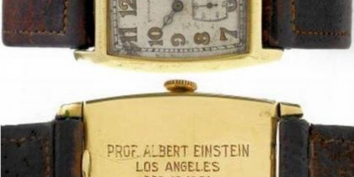 Reloj de Albert Einstein en subasta