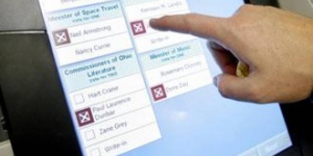 Experto cuestiona las máquinas de voto electrónico utilizadas en New Jersey