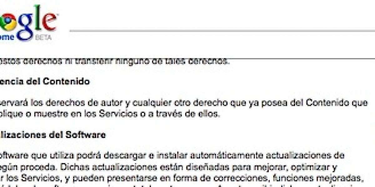La trampa de Google Chrome