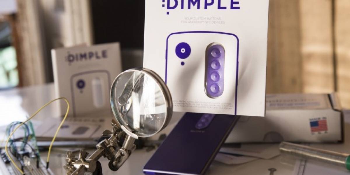 Dimple busca fondos para habilitar botones físicos en Android
