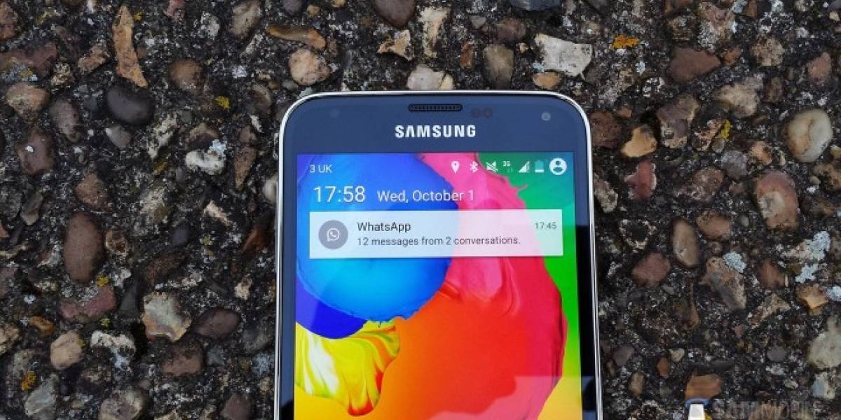 Aparece un Samsung Galaxy S5 corriendo Android L