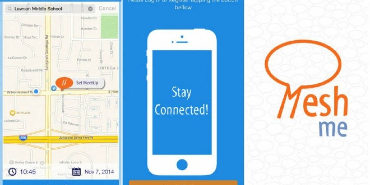 MeshMe es una app similar a FireChat para comunicarte sin conexión a Internet
