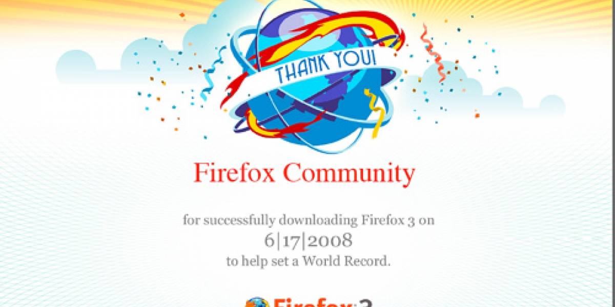 Confirmado: Firefox estableció récord Guinness