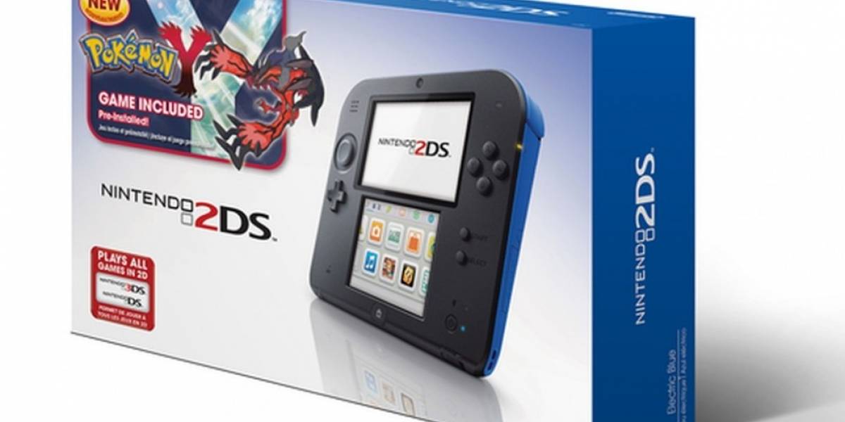 Nintendo lanza bundle de 2DS más Pokémon X/Y en Estados Unidos