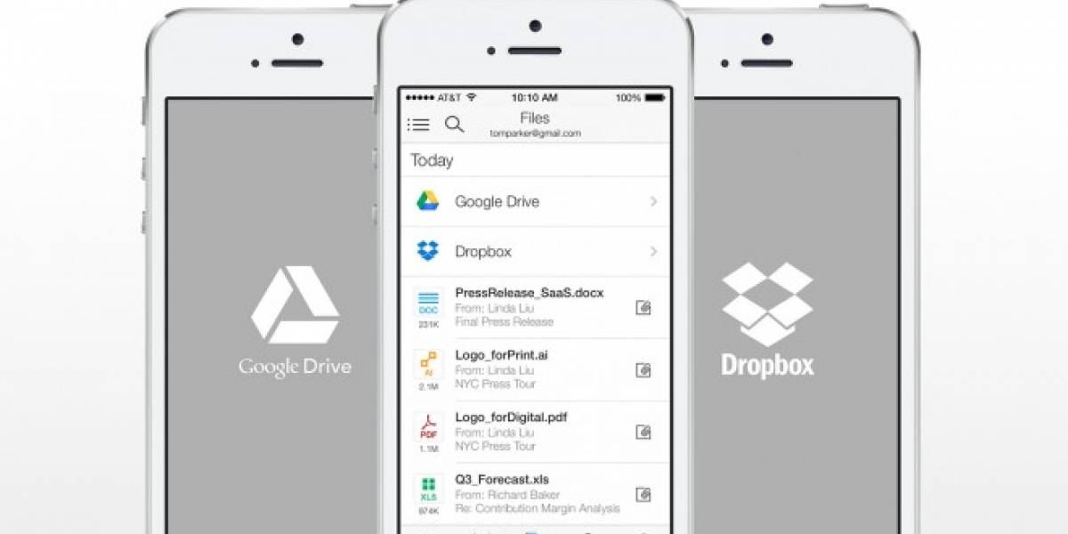 Acompli se actualiza con integración de Dropbox y Google Drive