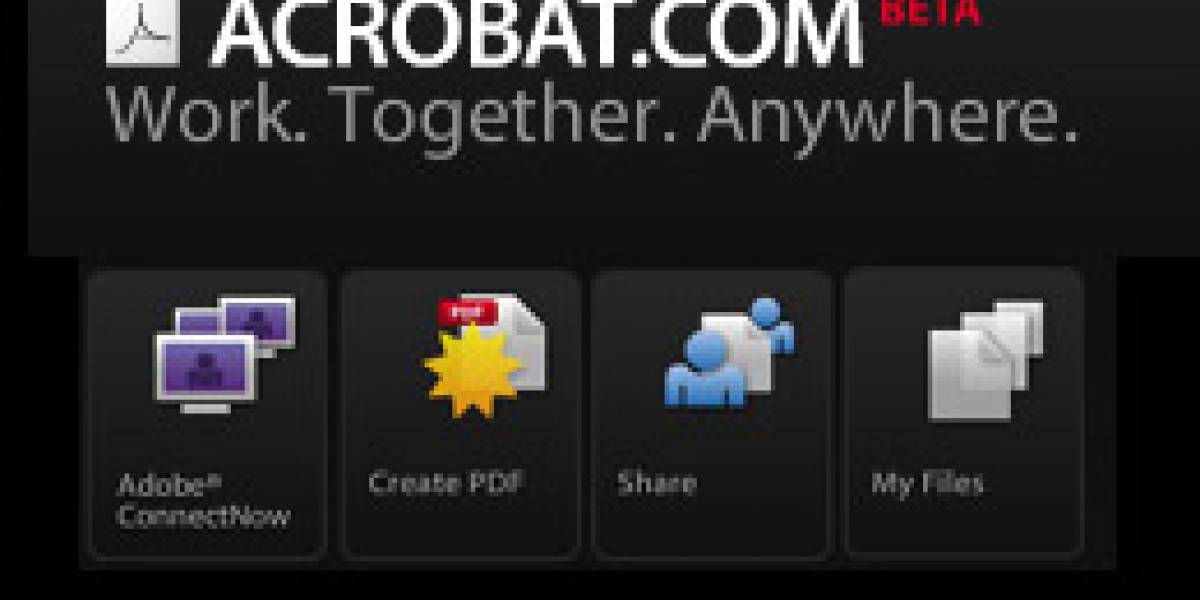 No hay planes todavía para Acrobat.com en Español