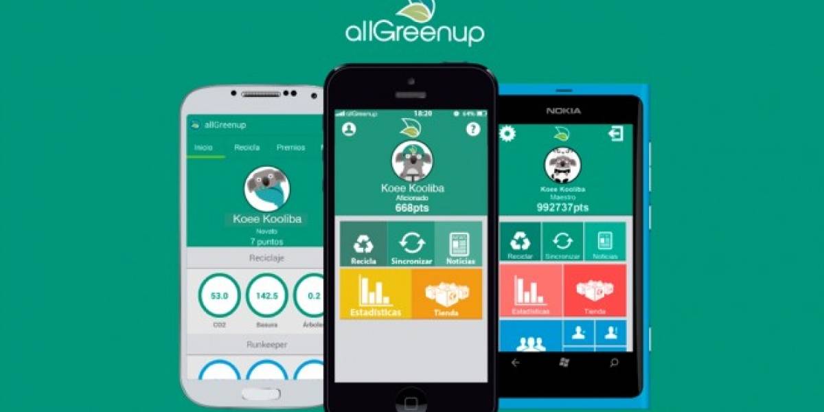 Aplicación allGreenup busca fondos en Indiegogo para expandirse por Latinoamérica
