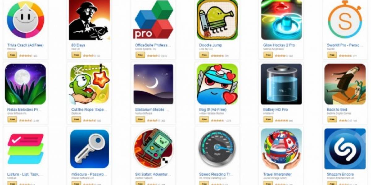 Amazon está regalando hasta USD$140 en aplicaciones