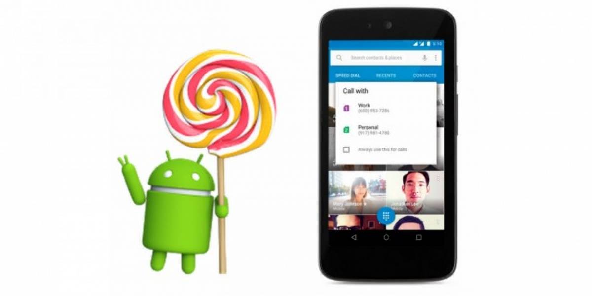 Google anuncia oficialmente Android 5.1 Lollipop