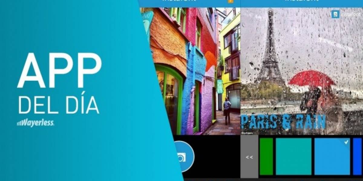 App del día: Instafont