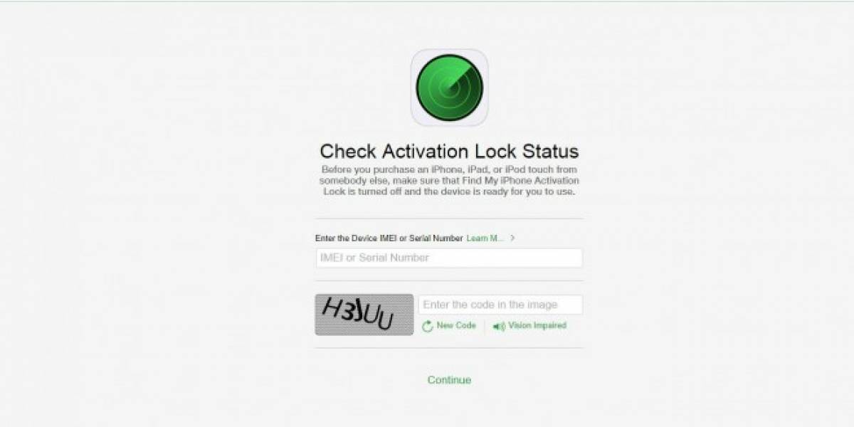 Apple ahora te ayuda a verificar si un iPhone es robado