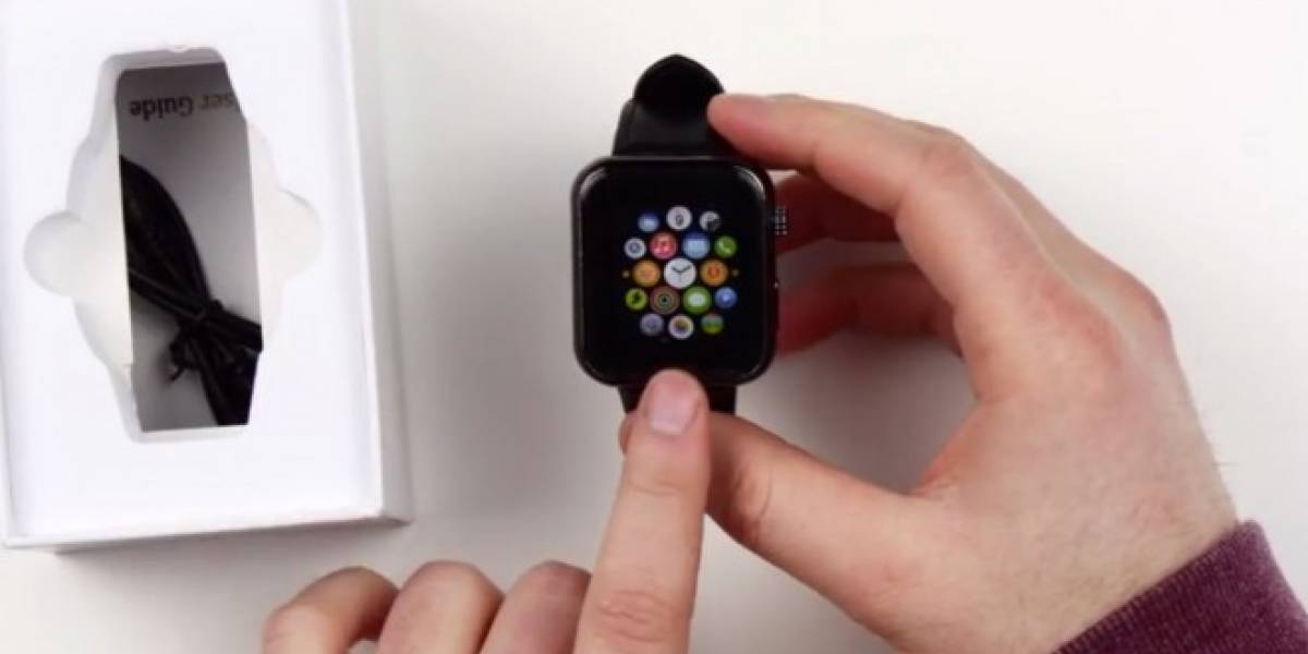 Así se vería el Apple Watch con sistema operativo Android