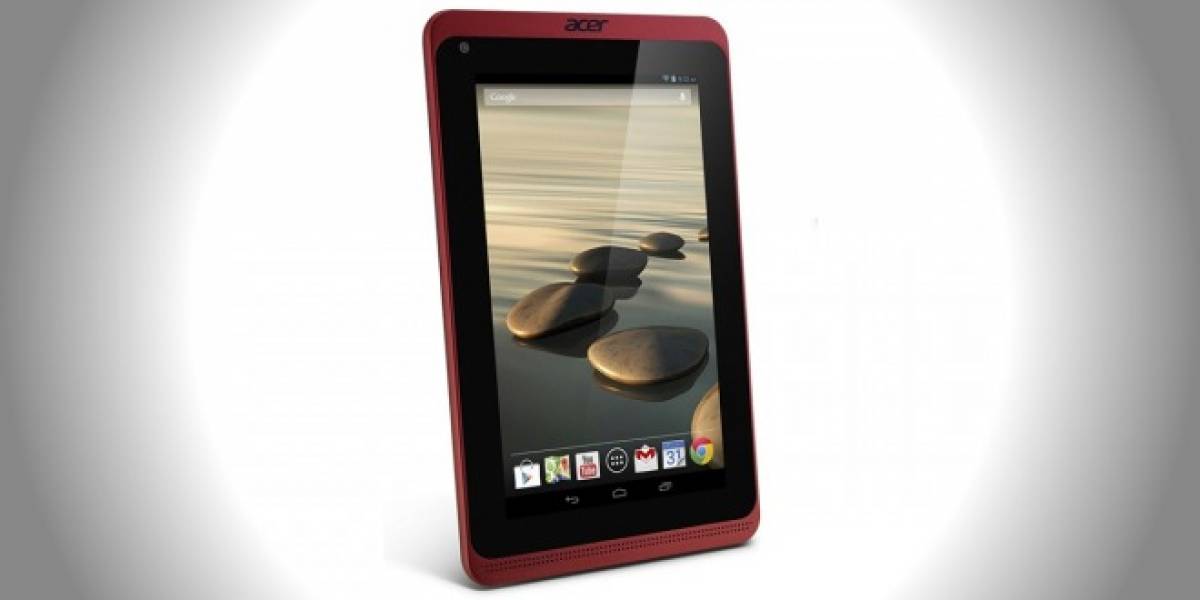 Acer presenta la tercera generación de su tablet Iconia B1