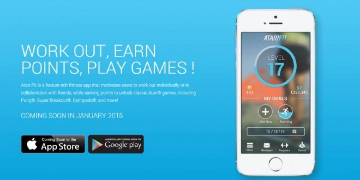 Atari lanza aplicación de fitness que permite desbloquear juegos clásicos