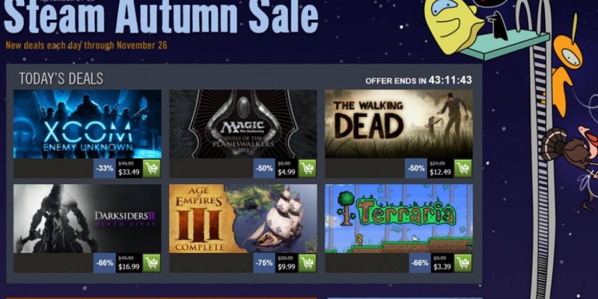 Desarrolladores podrán tener control de sus ofertas en Steam