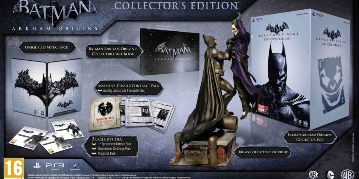 Se revela la edición de colección de Batman: Arkham Origins para Europa