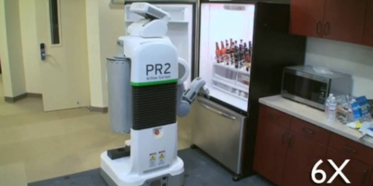 El robot PR2 aprende a sacar cervezas del refrigerador