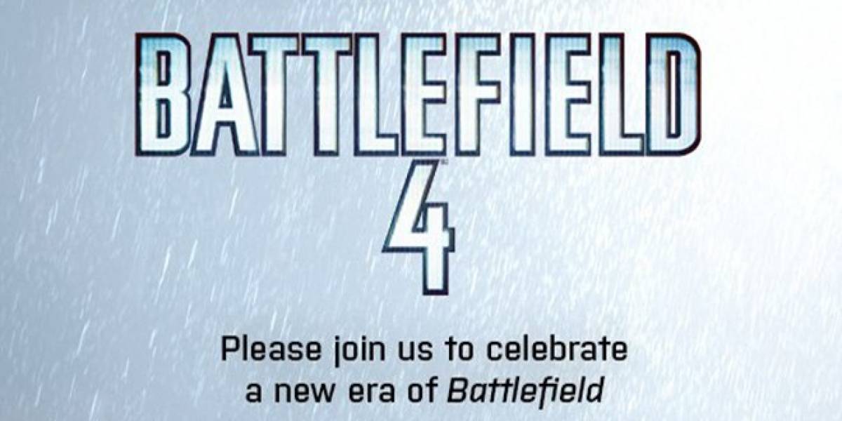 Battlefield 4 será presentado el 26 de marzo durante la GDC