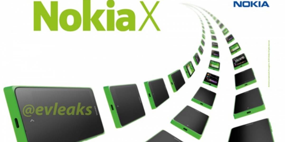 La imagen promocional del Nokia X llega a las redes