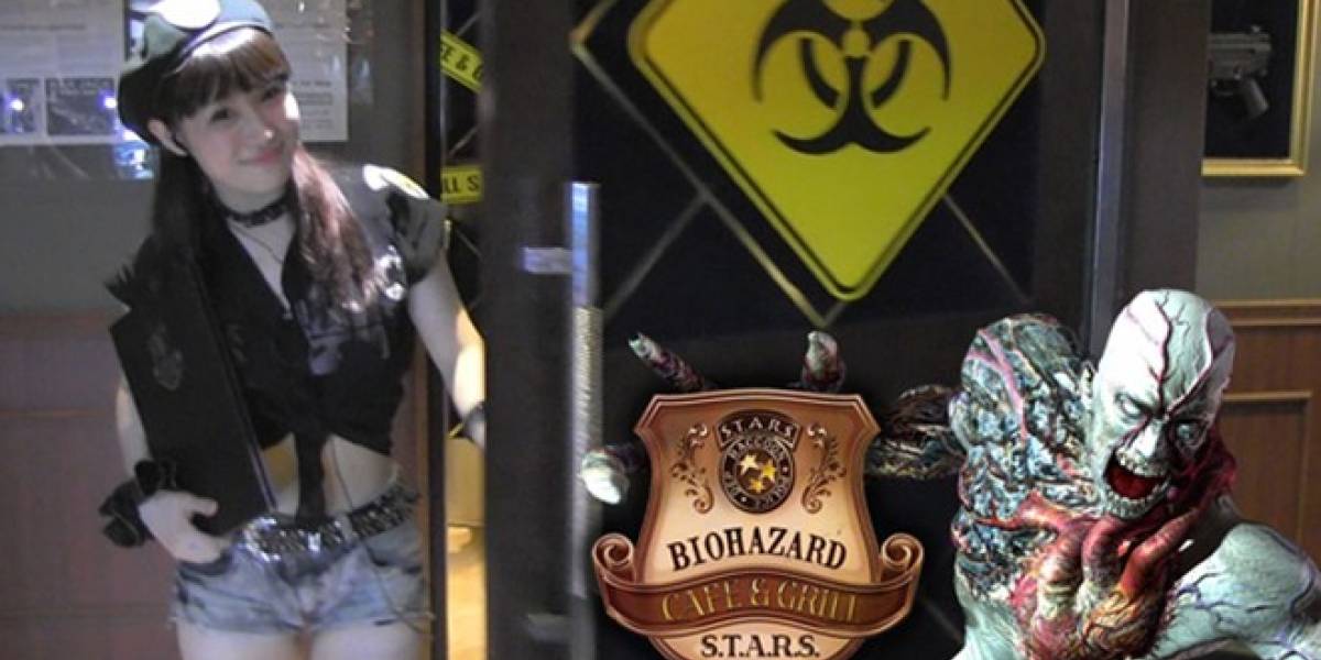 Así luce el restaurante con temática de Resident Evil en Japón