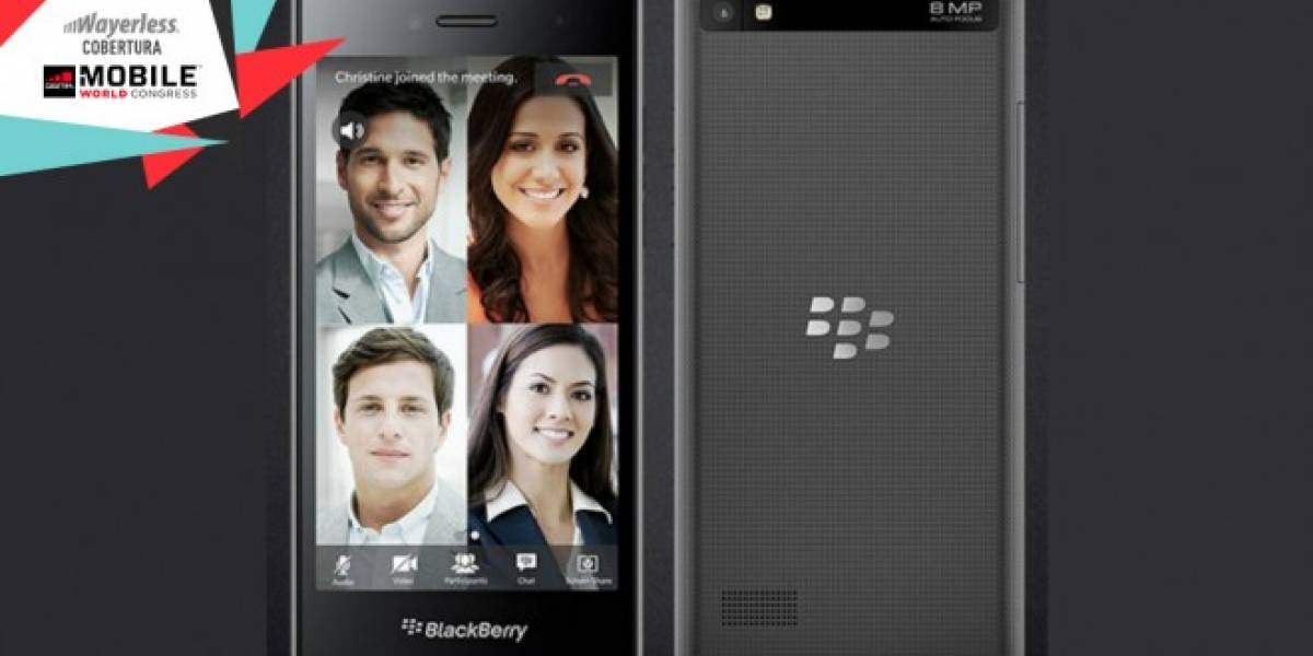BlackBerry Leap, un nuevo móvil 4G con pantalla táctil #MWC2015