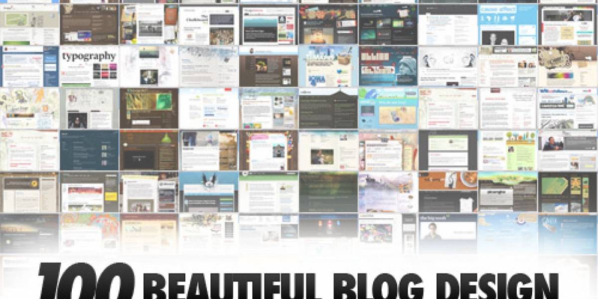 Los 100 blogs con mejor diseño
