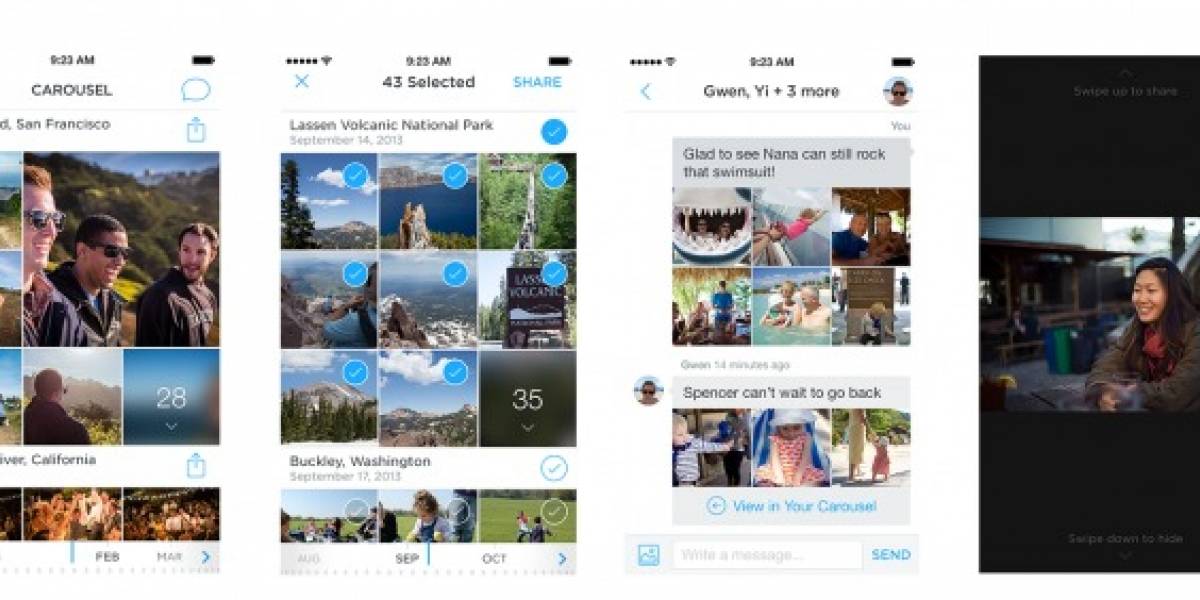 Dropbox lanza aplicación para ver videos e imágenes llamada Carousel