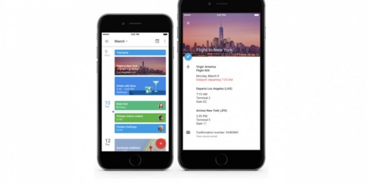 Google Calendar ya está disponible para el iPhone