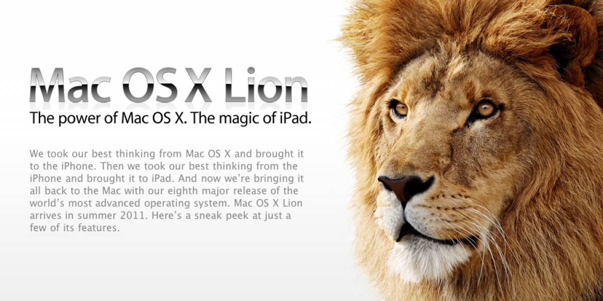 Apple presenta iLife 11, FaceTime en Mac y una previa de OS X Lion (Parte I)