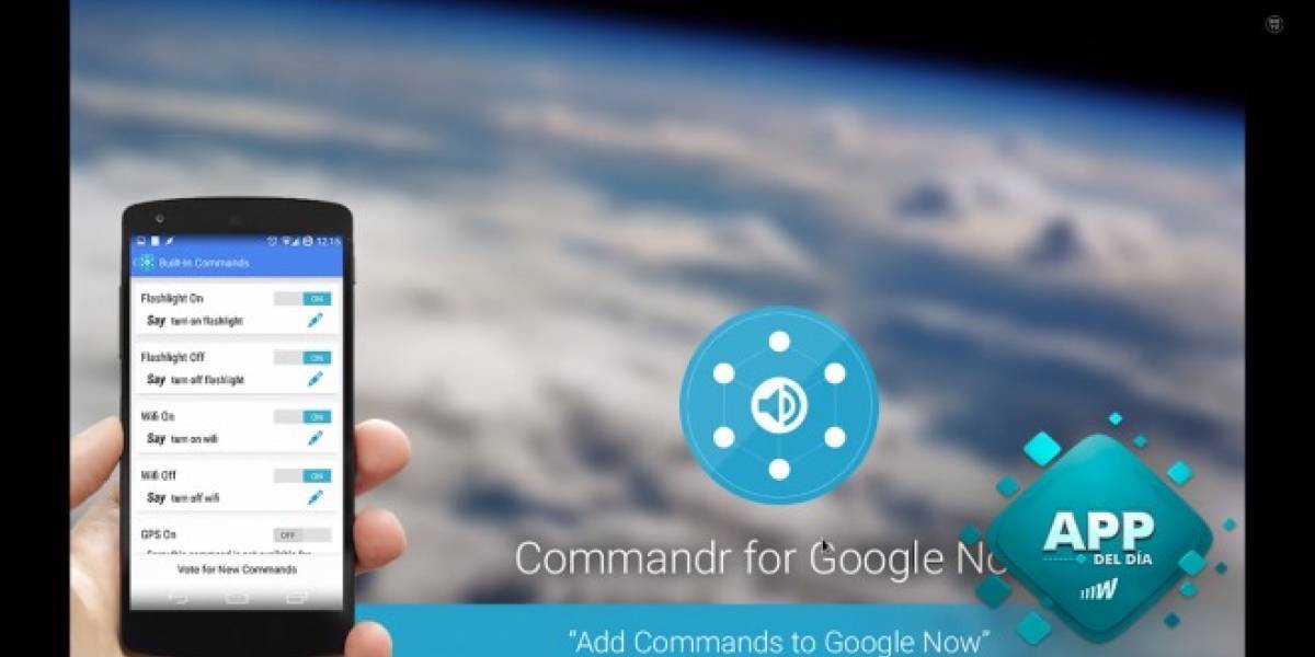 Utiliza más comandos en Google Now con Commandr